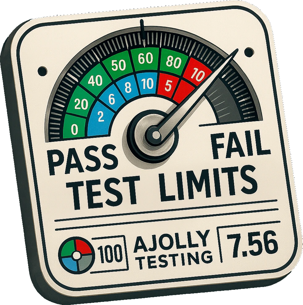 In production testing, validation, and quality control, correctly defining the tolerance limits is one of the most critical factors to ensure reliability, repeatability, and yield (FPY). The test tolerance represents the acceptable margin of variation between the measured value and the expected nominal value, taking into account natural imperfections of the process and instruments.
